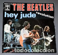 Discos de vinilo: The Beatles - Hey Jude / Revolution - 7&rdquo; Single, Odeon ref. DSOE 16.740. Ed. espa&ntilde;ola 1968.