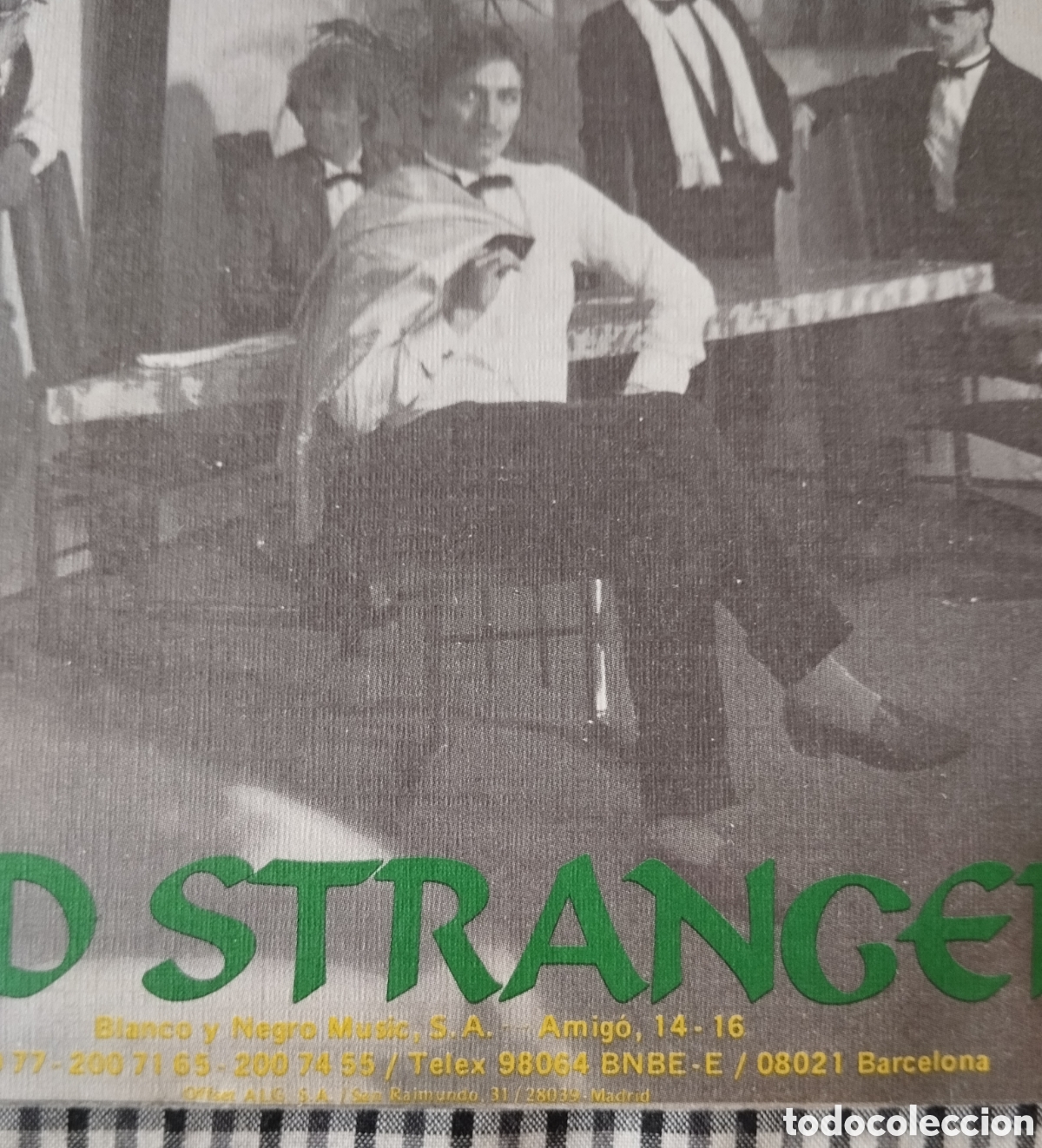 Discos de vinilo: Solid Strangers - Music in the night - single - Foto 3