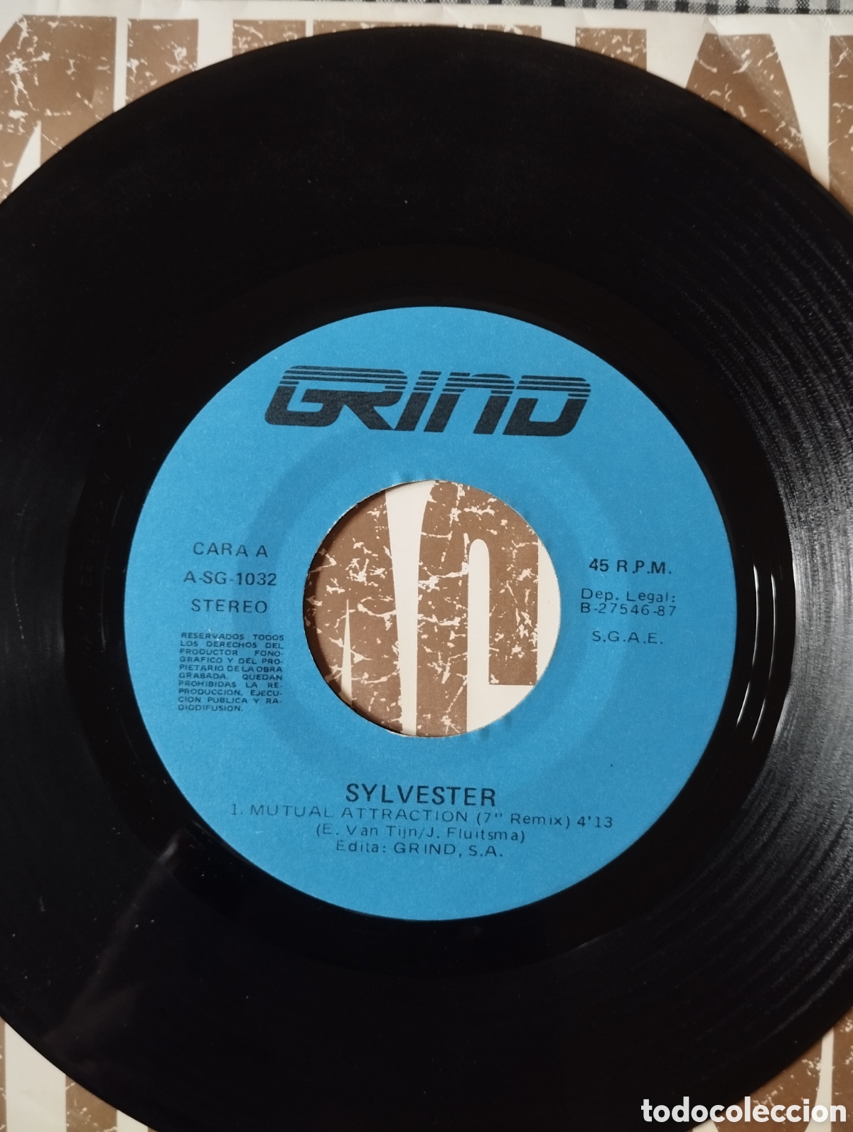 Discos de vinilo: Sylvester - Mutual Attraction - single - Foto 3