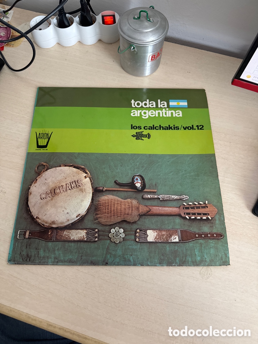Discos de vinilo: DISCO VINILO TODA LA ARGENTINA LOS CALCHAKIS VOL. 12 1976