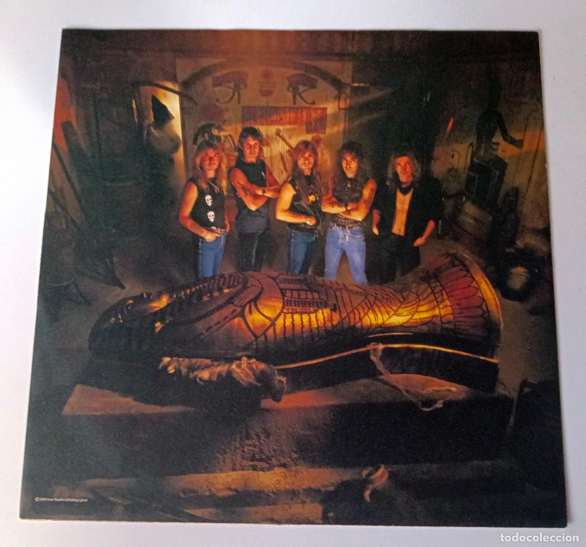 Discos de vinilo: LP IRON MAIDEN - POWERSLAVE - Foto 4