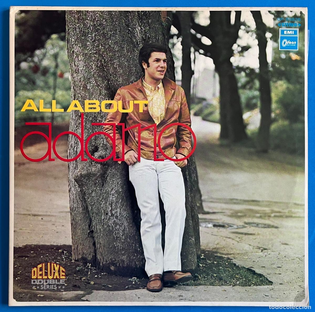 Discos de vinilo: ADAMO - All about Adamo - Doble LP editado en JAP&Oacute;N