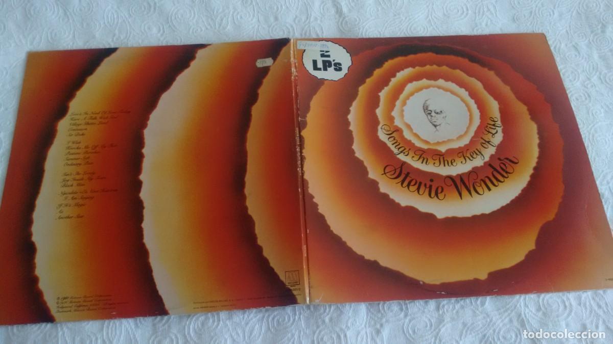 Discos de vinilo: L.P.( vinilo)-doble- de STEVIE WONDER a&ntilde;os 80