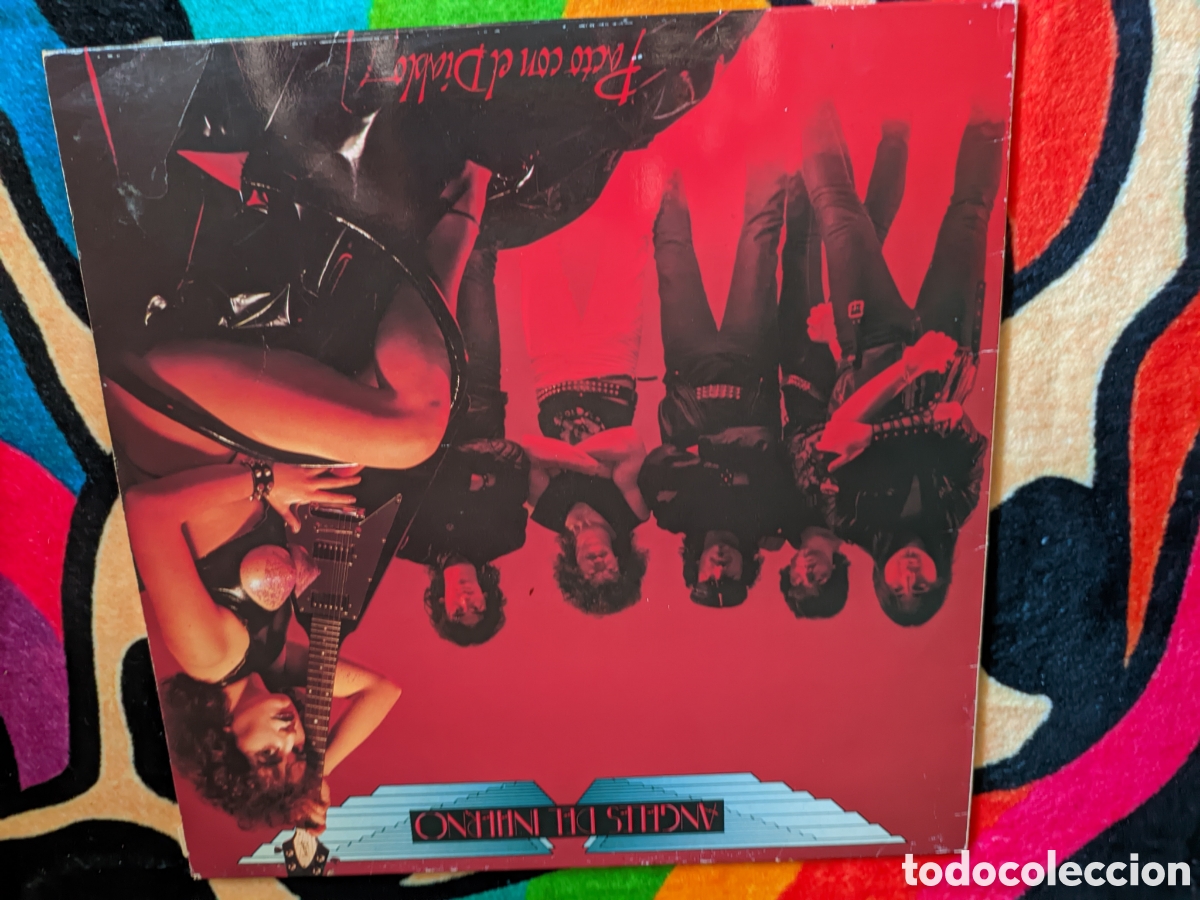 Discos de vinilo: // &Aacute;ngeles del Infierno - Pacto Con El Diablo - WEA Espa&ntilde;a 1984