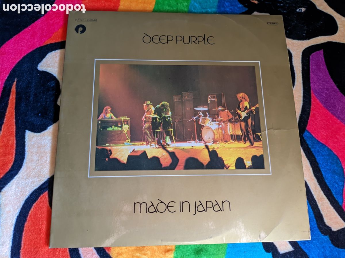 Discos de vinilo: // Deep Purple - Made In Japan - Purple Records France,stereo, gatefold