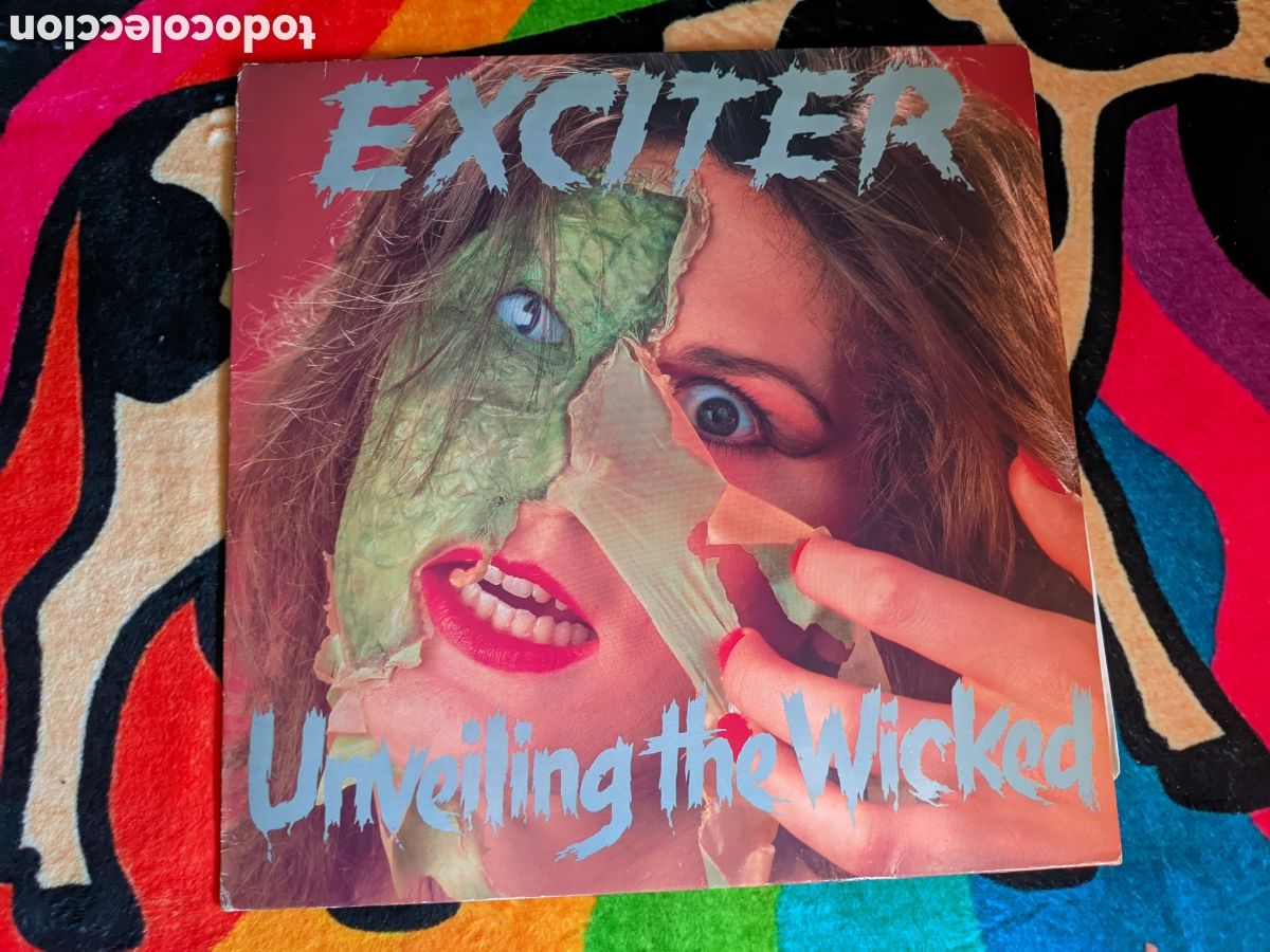 Discos de vinilo: // Exciter - Unveiling the wicked - MFN France 1985