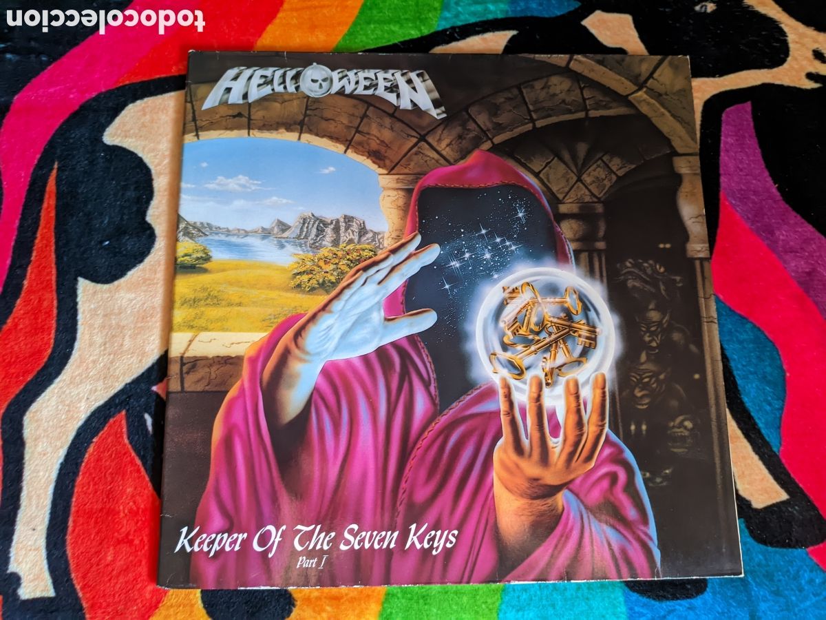 Discos de vinilo: // // Helloween - Keeper Of The Seven Keys (Part I) - Noise,West Germany 1987, gatefold