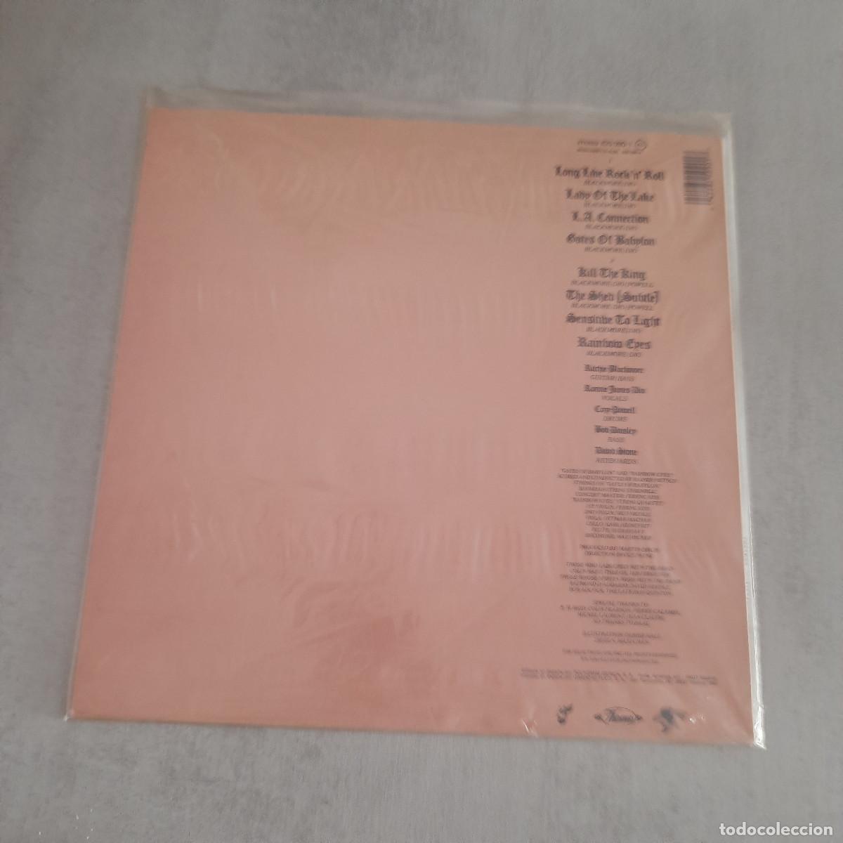 Discos de vinilo: Vinilo Rainbow - Long Live Rock n Roll - Foto 2