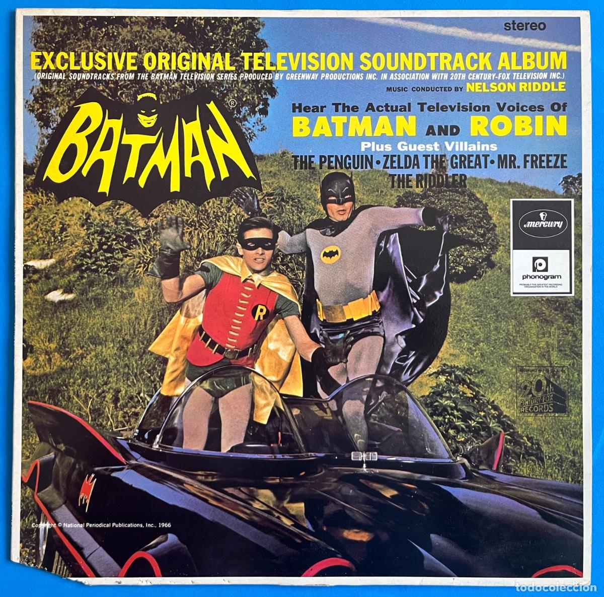 Discos de vinilo: BATMAN - LP Exclusive Original Television Soundtrack Album