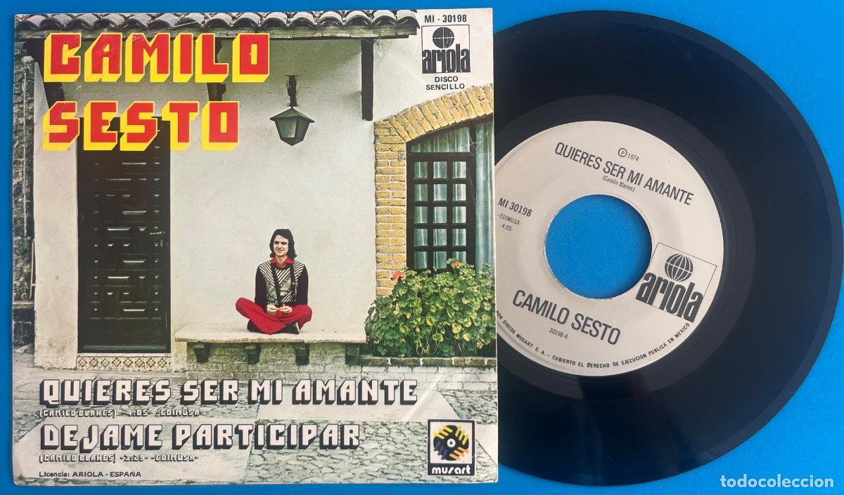 Discos de vinilo: CAMILO SESTO - Quires ser mi amante - Editado en M&Eacute;XICO