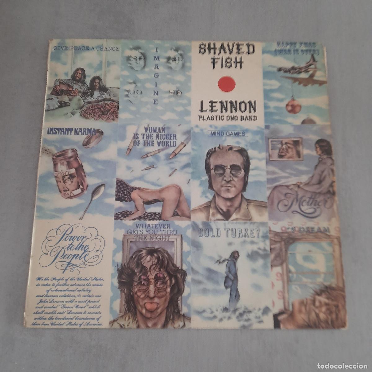 Discos de vinilo: Vinilo Lennon/ Plastic Ono Band - Shaved Fish - Foto 1