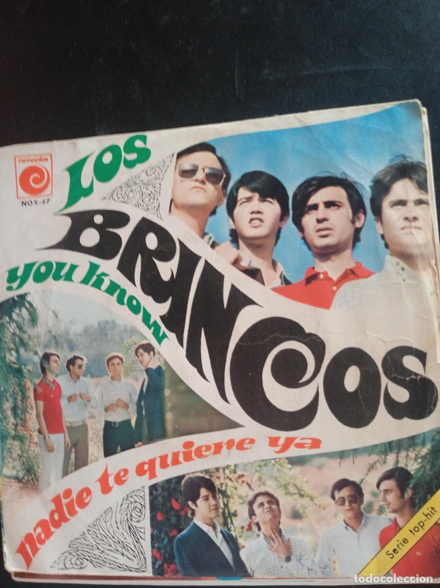 Discos de vinilo: LOS BRINCOS- NADIE TE QUIERE YA. SINGLE.