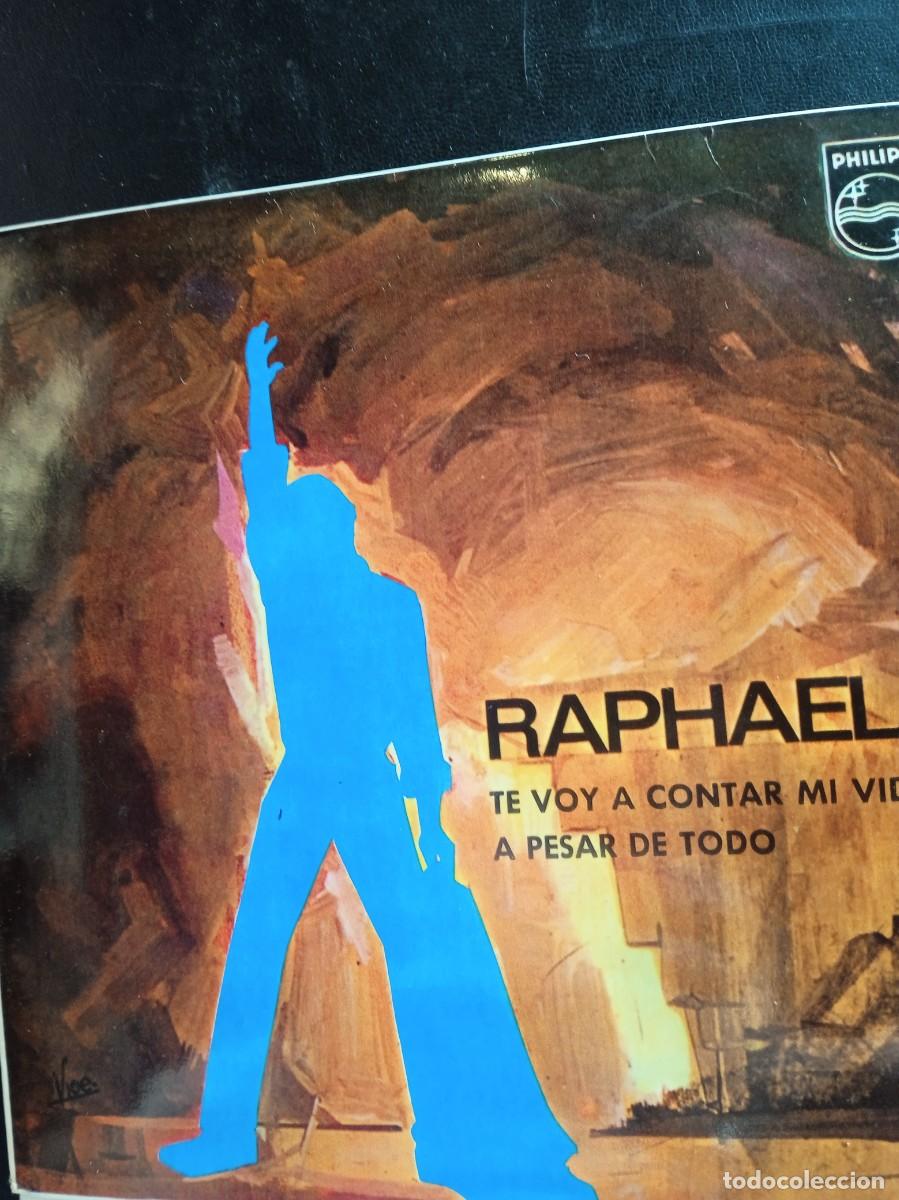 Discos de vinilo: RAPHAEL- TE VOY A CONTAR MI VIDA. SINGLE