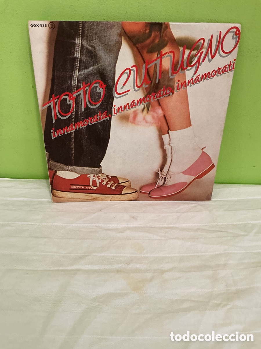 Discos de vinilo: TOTO CUTUGNO &ndash; INNAMORATI &ndash; SINGLE VINILO 1981