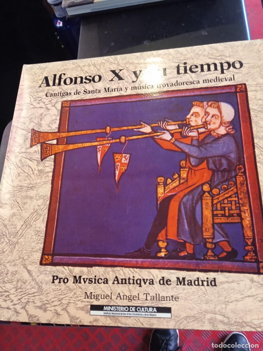 Discos de vinilo: PRO MVSICA ANTIQVA DE MADRID- ALFONSO X Y SU TIEMPO,. LP
