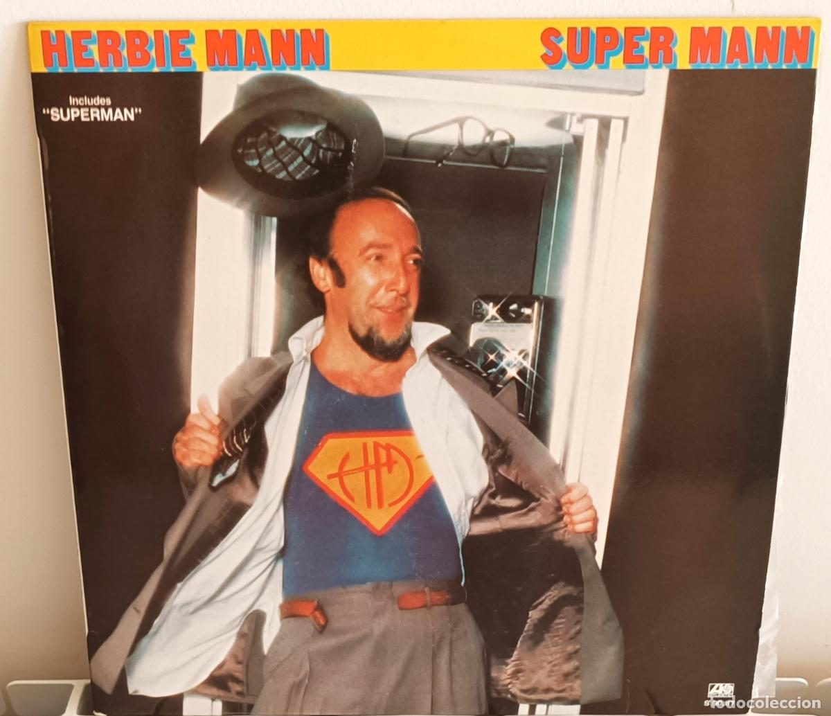 Discos de vinilo: HERBIE MANN - SUPER MANN ATLANTIC - 1979