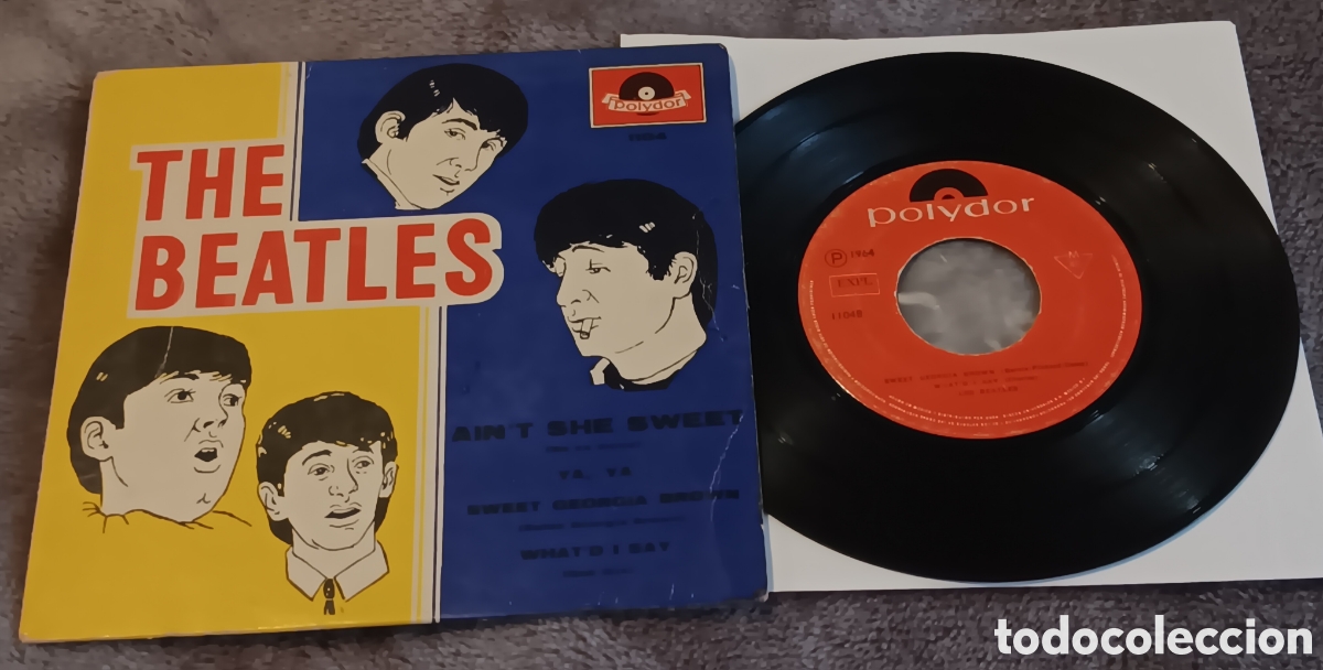 Disques de vinyle: BEATLES EP MEXICO EDITADO POLYDOR MUY BUENA CONSERVACION