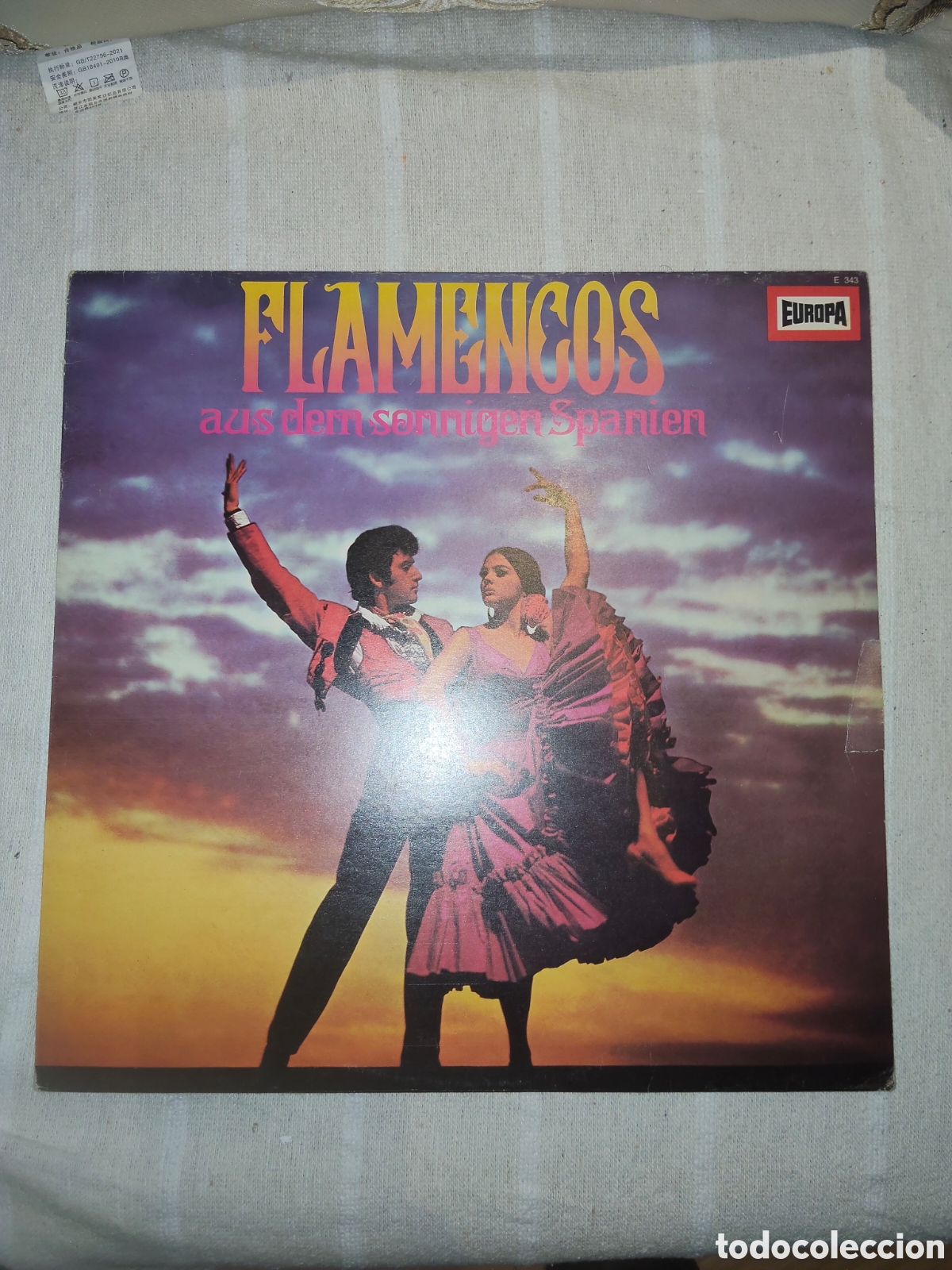 Discos de vinilo: Flamencos aus dem sonnigen Spanien - Camar&oacute;n de la isla - El Turronero - Chato de la isla
