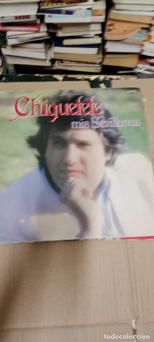 Discos de vinilo: CHIQUETETE MIS SEVILLANAS DISCO VINILO 12 PULGADAS B-05
