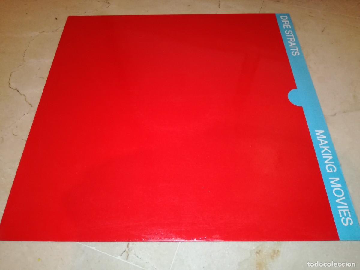 Discos de vinilo: DIRE STRAITS-MAKING MOVIES-CONTIENE ENCARTE-ORIGINAL ESPA&Ntilde;OL 1980-VINILO EN EXCELENTE ESTADO