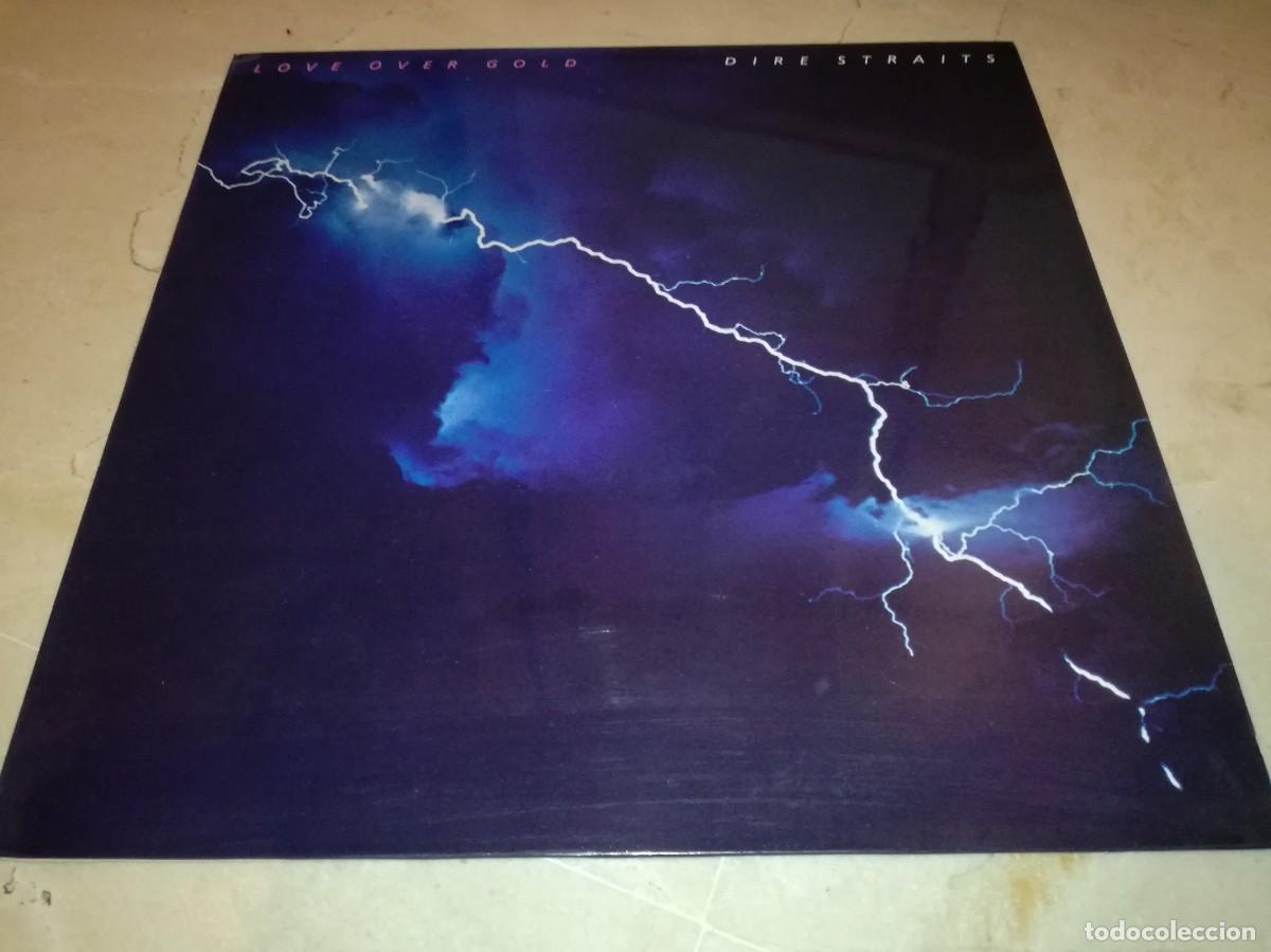 Discos de vinilo: DIRE STRAITS-LOVE OVER GOLD-CONTIENE ENCARTE-ORIGINAL ESPA&Ntilde;OL 1982