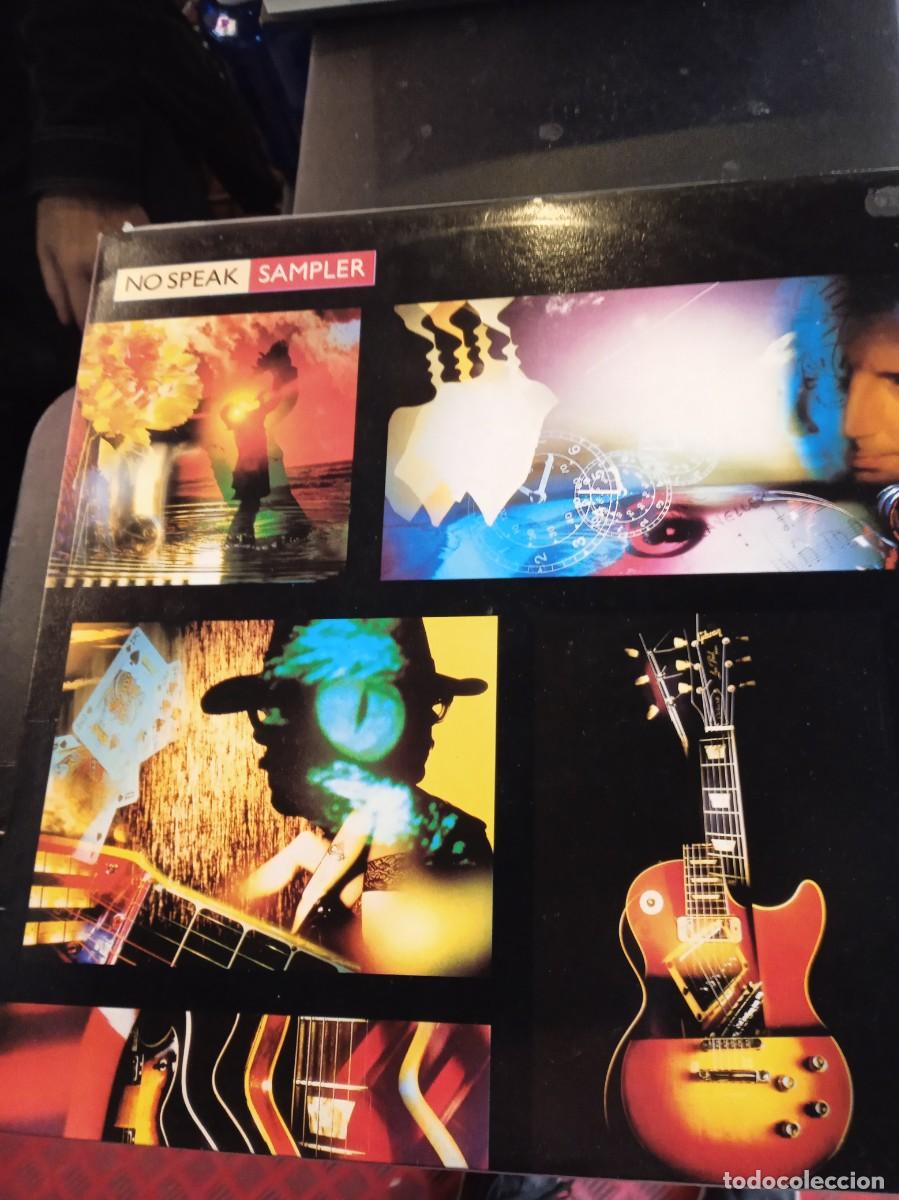 Discos de vinilo: NO SPEAK SAMPLER- LP VARIOS ARTISTAS. WILLIAM ORBIT- ALVIN LEE- WISHBONE ASH- STEWART COPELAND, ETC