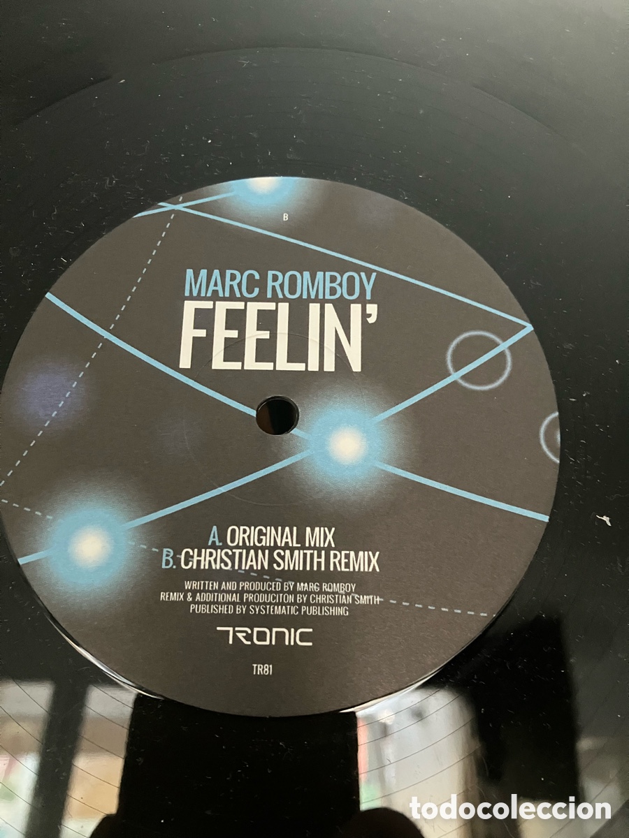 Discos de vinilo: Marc Romboy - Feelin&rsquo; - Foto 3