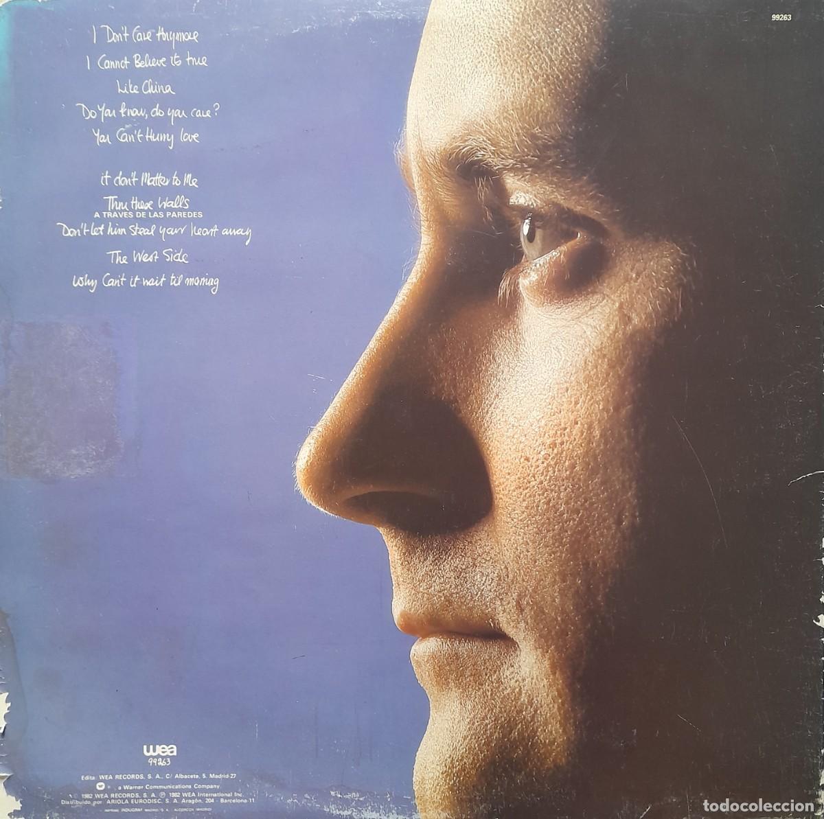 Discos de vinilo: PHIL COLLINS. Hello, I must be going! WEA 1982 - Foto 2
