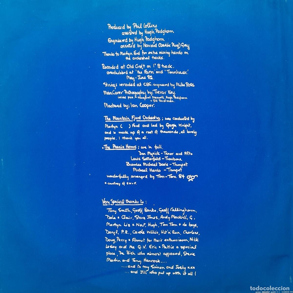 Discos de vinilo: PHIL COLLINS. Hello, I must be going! WEA 1982 - Foto 5
