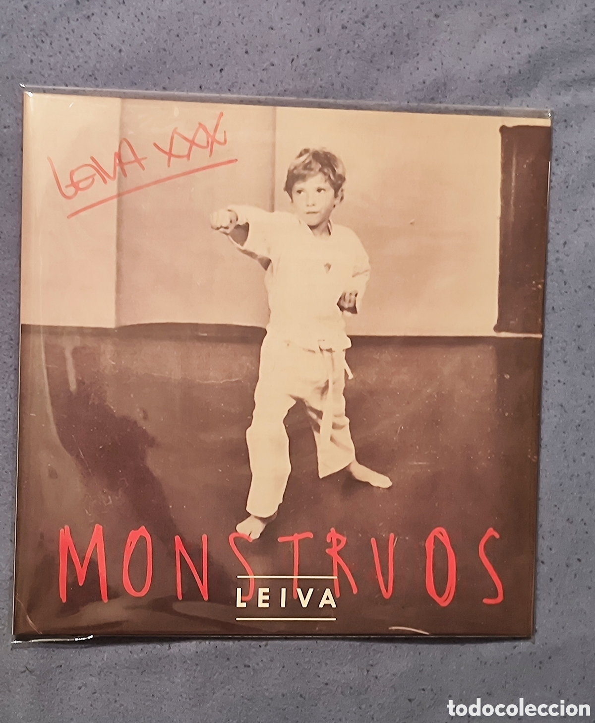 Discos de vinilo: LP LEIVA MONSTRUOS VINILO EDICI&Oacute;N FIRMADA - Foto 1