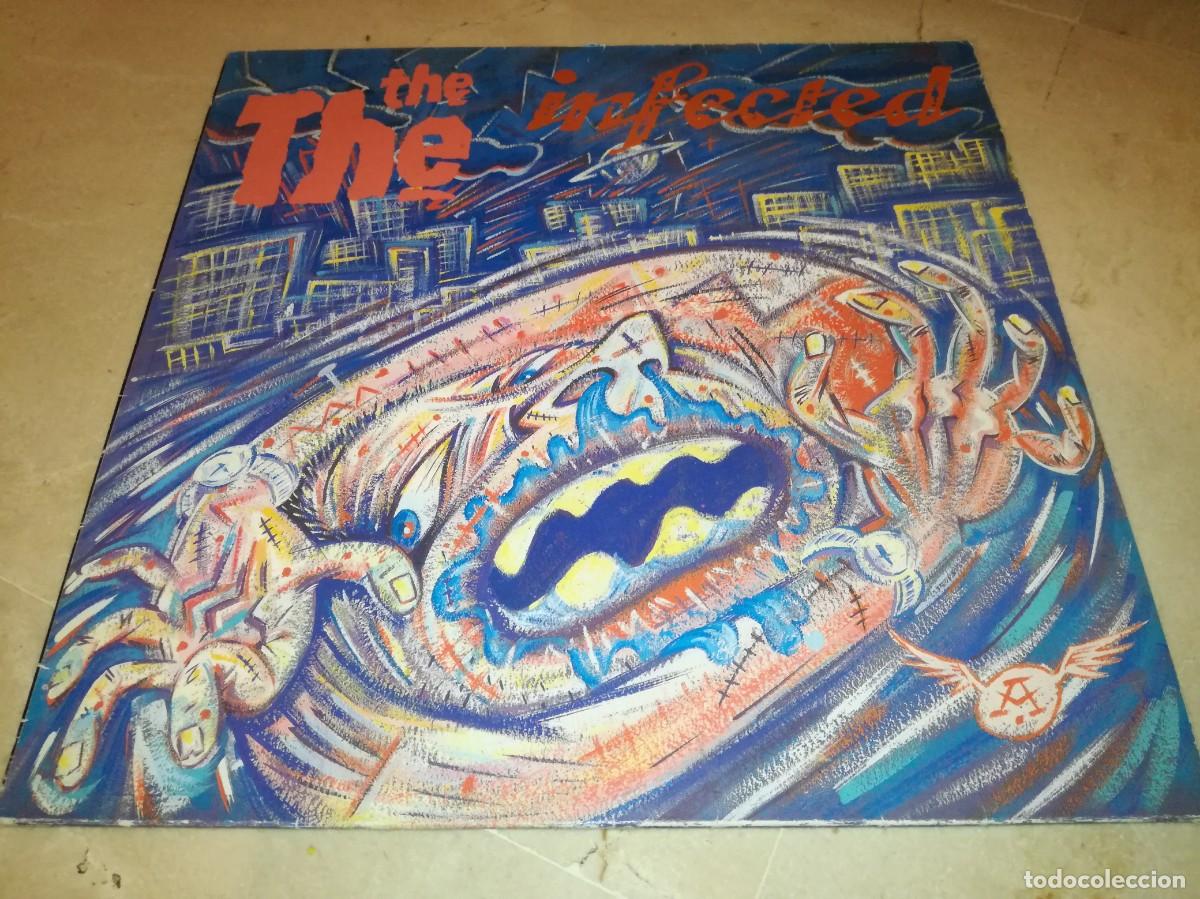Disques de vinyle: THE THE-INFECTED-CONTIENE ENCARTE-ORIGINAL ESPA&Ntilde;OL 1986