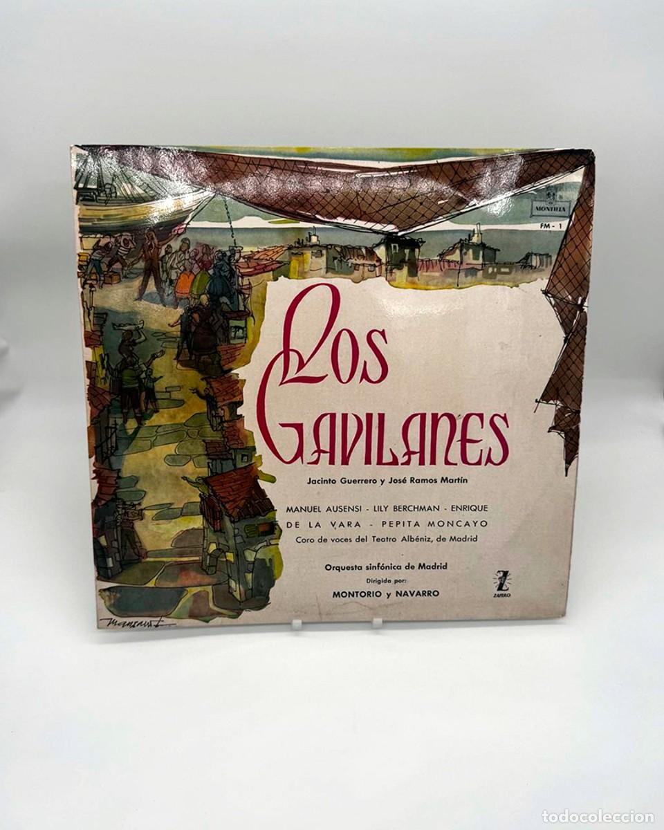 Discos de vinil: LP Los Gavilanes - Zarzuela de Jacinto Guerrero - Edici&oacute;n Original Espa&ntilde;a Montilla Zafiro