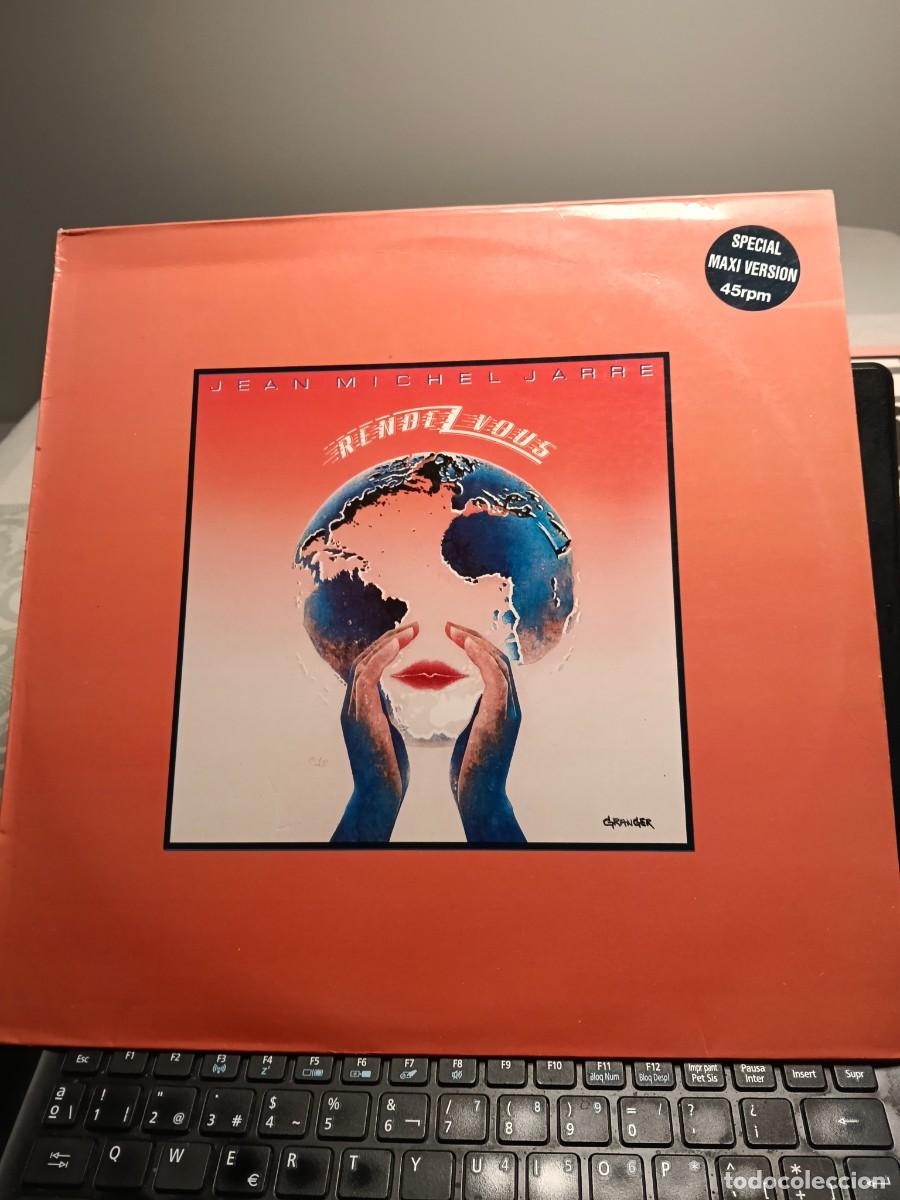 Discos de vinilo: RAR MAXI 12. JEAN MICHEL JARRE. RENDEZ VOUS. SPECIAL MAXI VERSION. MADE IN SPAIN