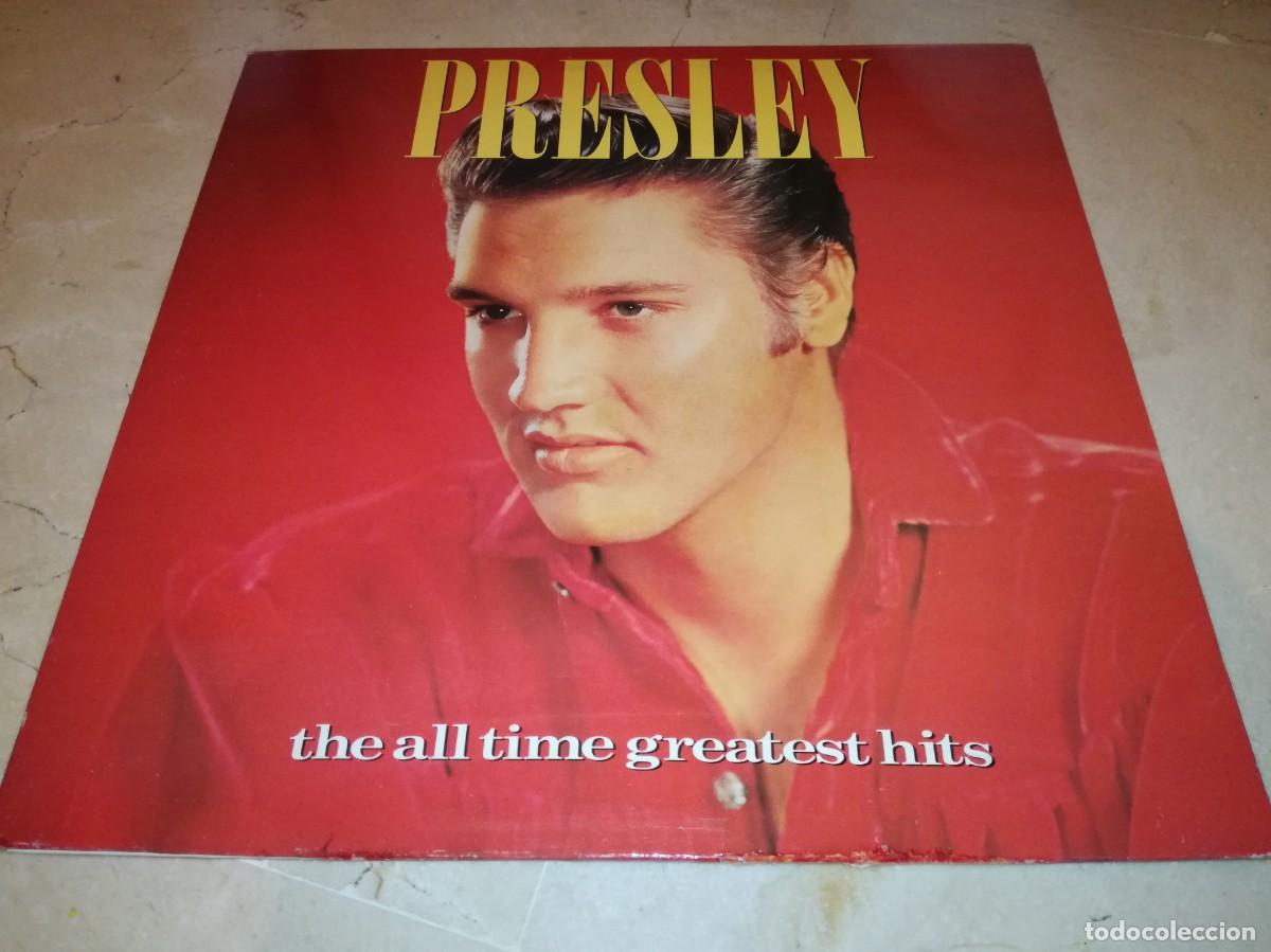 Discos de vinilo: ELVIS PRESLEY-THE ALL TIME GREATEST HITS-DOBLE LP-ORIGINAL ESPA&Ntilde;OL 1988