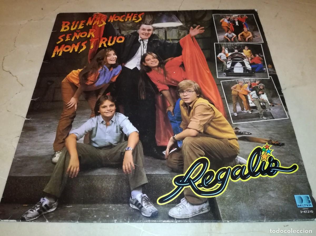 Discos de vinilo: REGALIZ-BUENAS NOCHES SE&Ntilde;OR MONSTRUO-CONTIENE ENCARTE-ORIGINAL 1982