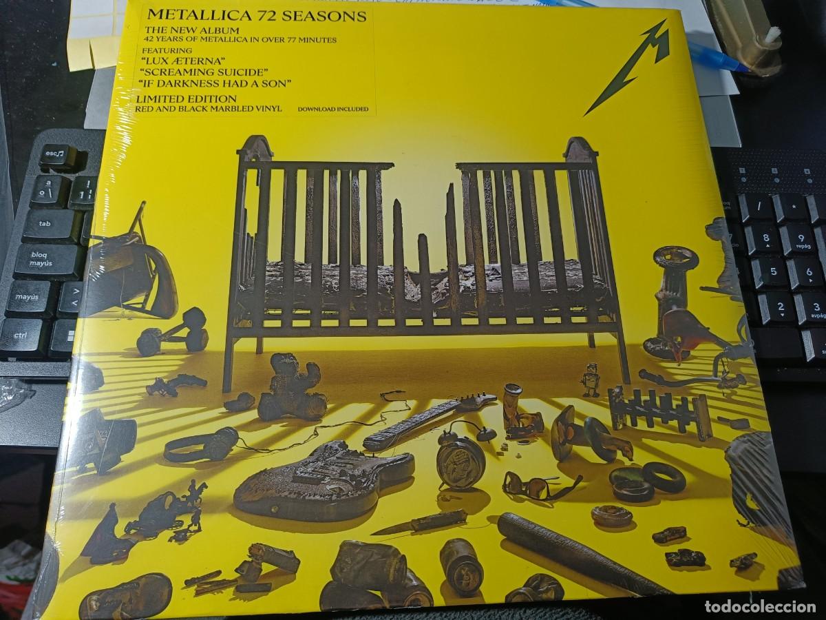 Discos de vinilo: Metallica &ndash; 72 Seasons. PRECINTADO. A ESTRENAR. MINT. 2 FOTOS