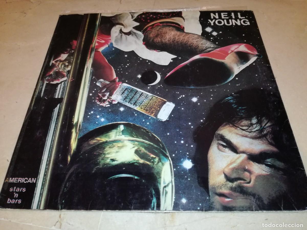 Discos de vinilo: NEIL YOUNG-AMERICAN STARS &acute;N BARS-LP