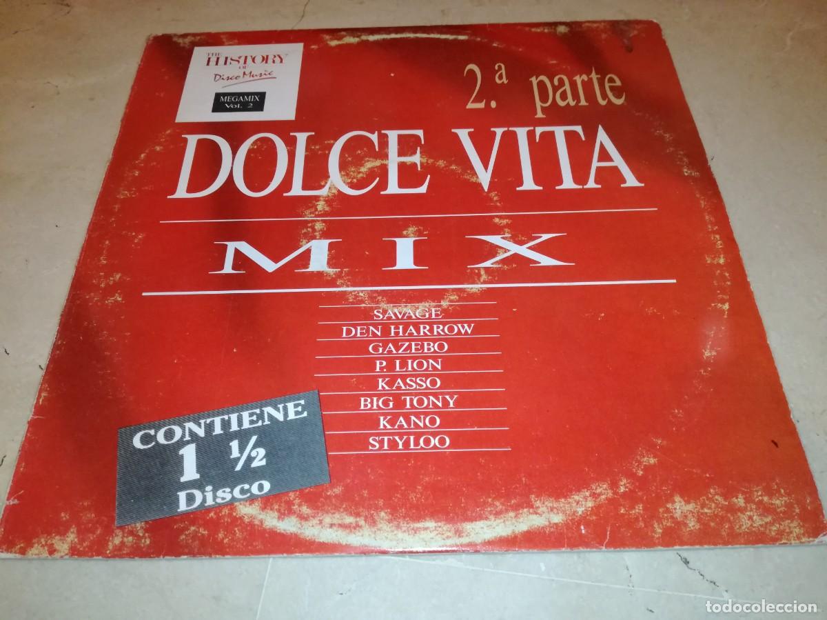 Discos de vinilo: DOLCE VITA MIX-2&ordf; PARTE-2 DISCOS-MEGAMIX