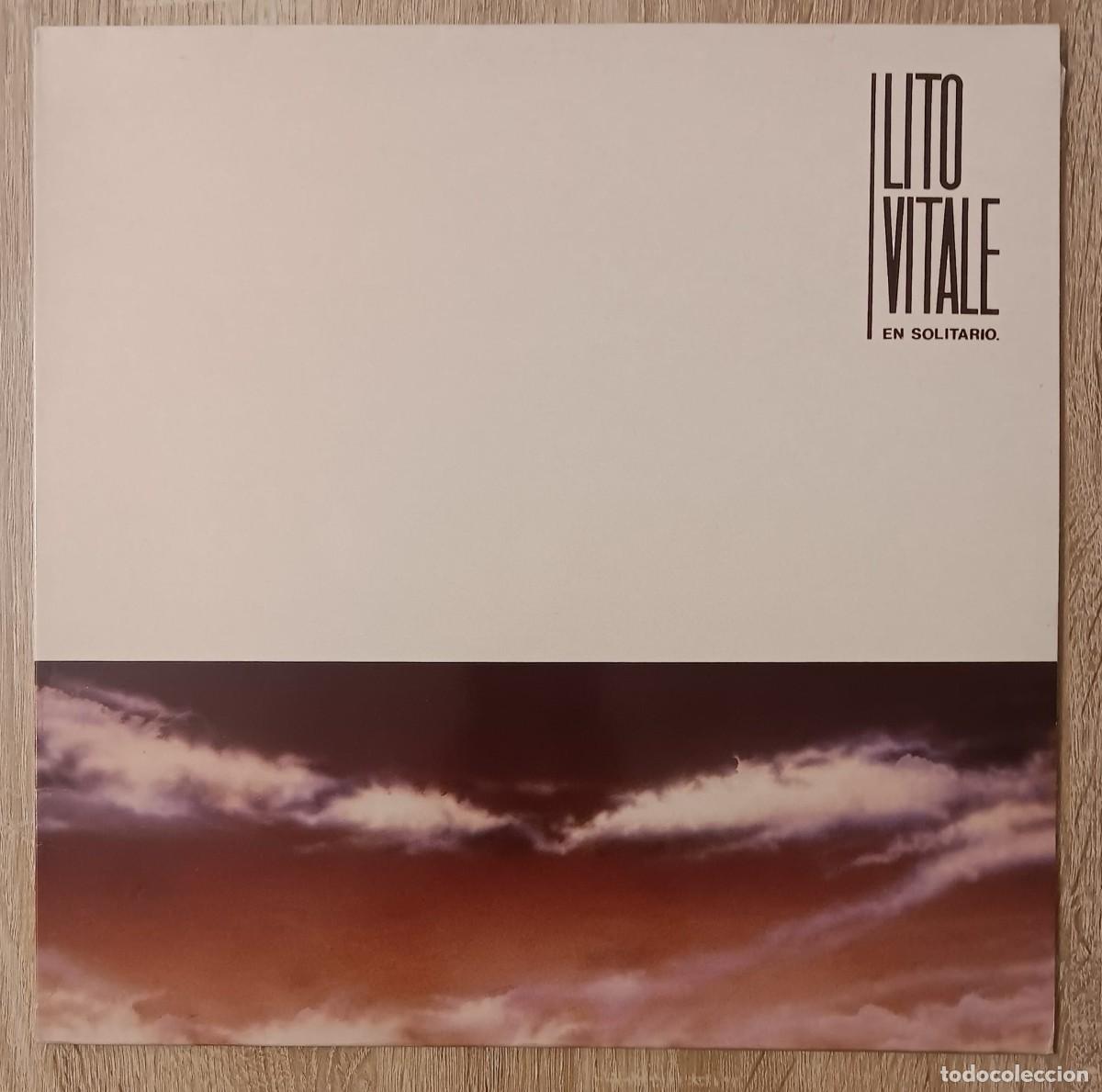 Discos de vinilo: DISCO DE VINILO LP LITO VITALE EN SOLITARIO GRABACIONES ACCIDENTALES GASA 1990