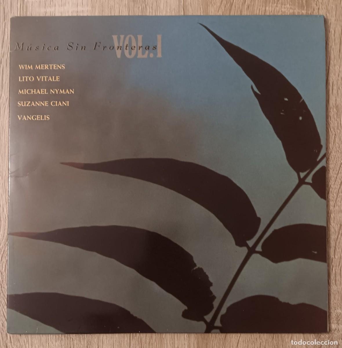 Discos de vinilo: DISCO DE VINILO LP DOBLE MUSICA SIN FRONTERAS VOLUMEN 1 LITO VITALE WIM MERTERS VANGELIS 1991