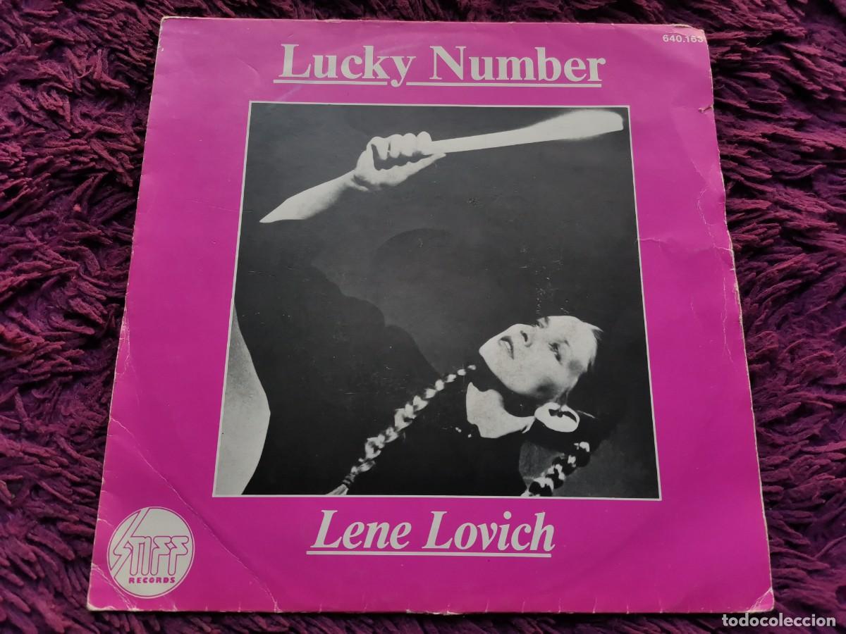 Discos de vinilo: Lene Lovich &ndash; Lucky Number Vinilo 7&rdquo; Single 1979 France 640.163