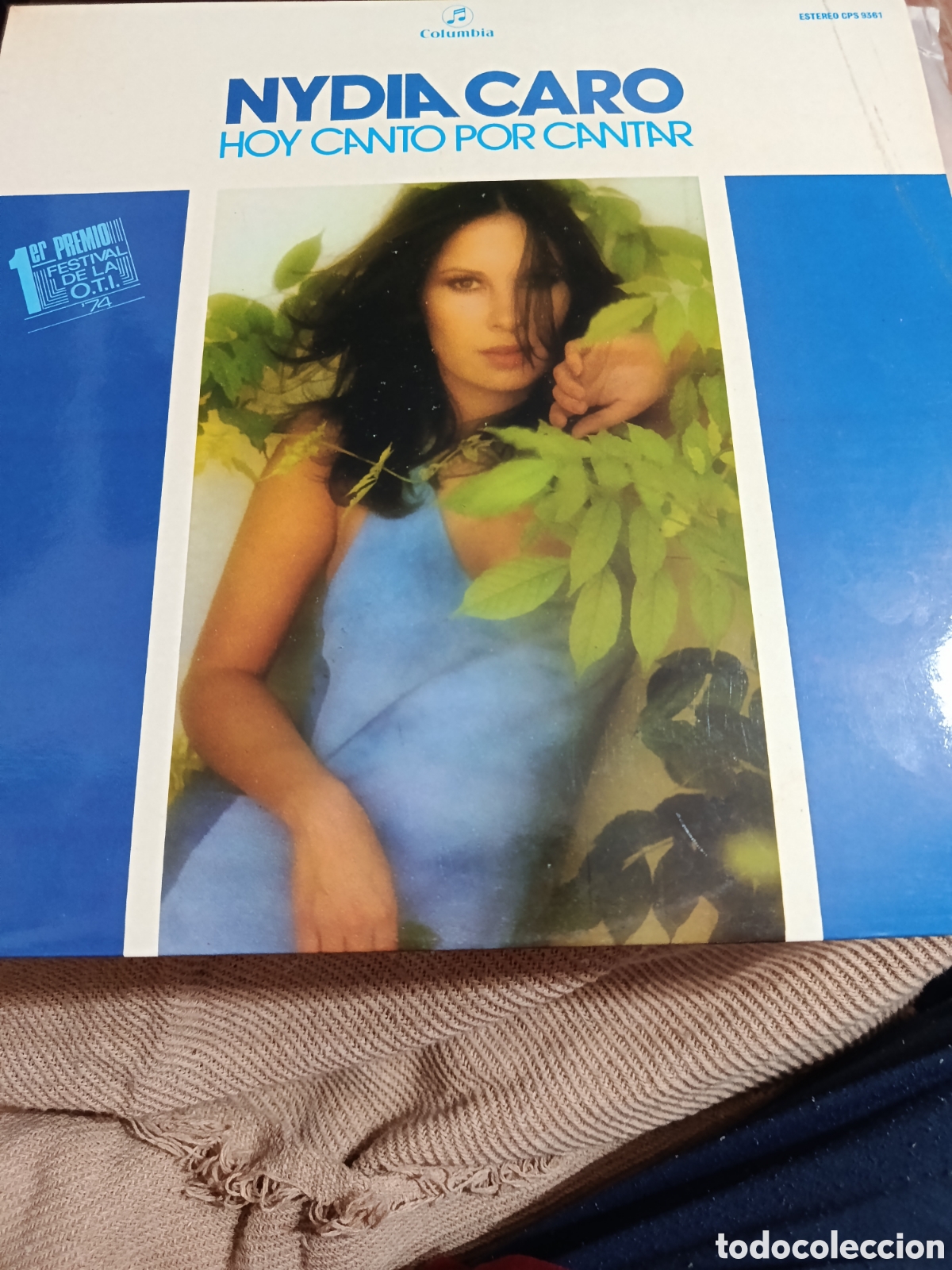 Discos de vinilo: Nydia Caro Lp sello Columbia editado en Espa&ntilde;a a&ntilde;o 1974.