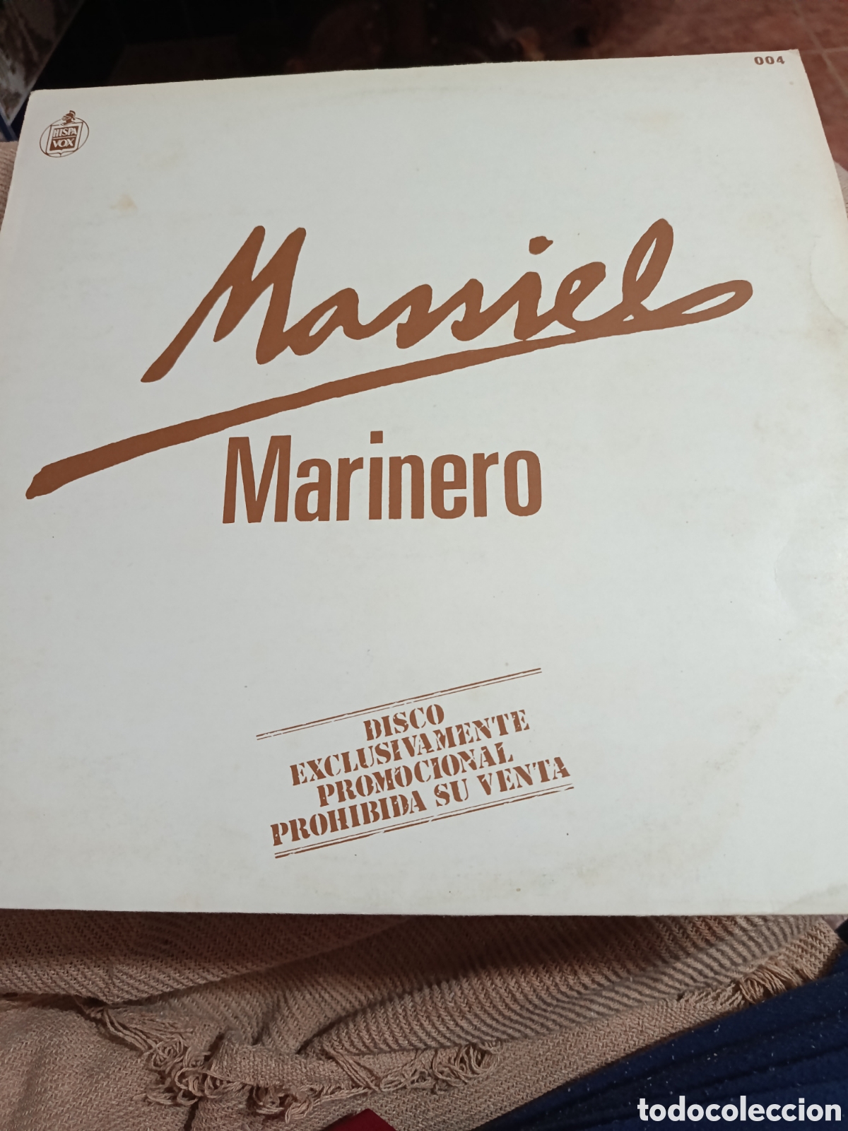 Discos de vinil: Massiel Maxi-Single sello Hispavox editado en Espa&ntilde;a a&ntilde;o 1983. Promocional.
