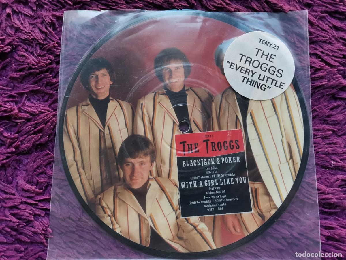 Discos de vinilo: The Troggs &ndash; Every Little Thing Vinilo 7&rdquo; Single 1984 UK Picture Disc TENY 21