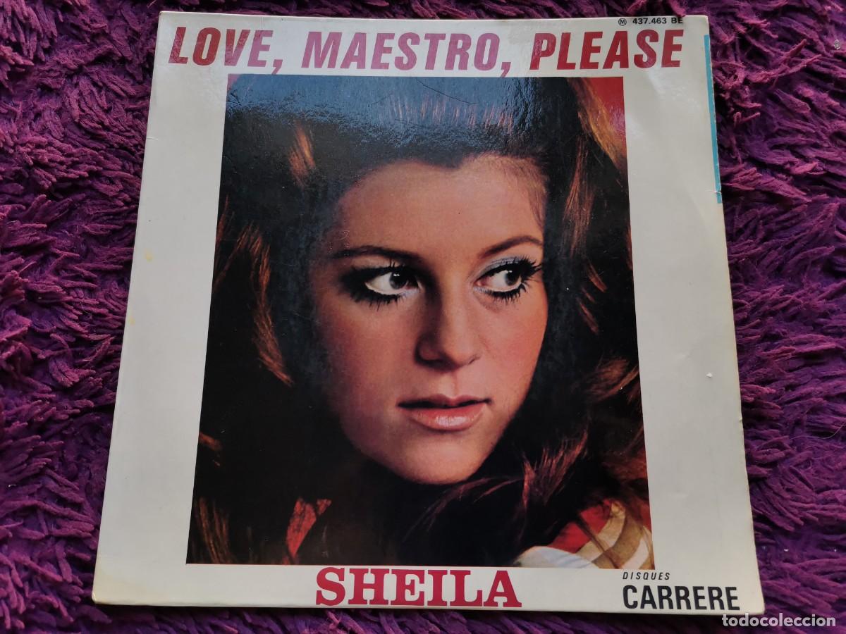Discos de vinilo: Sheila &ndash; Love, Maestro, Please Vinilo 7&rdquo; EP 1969 France 437.463 BE