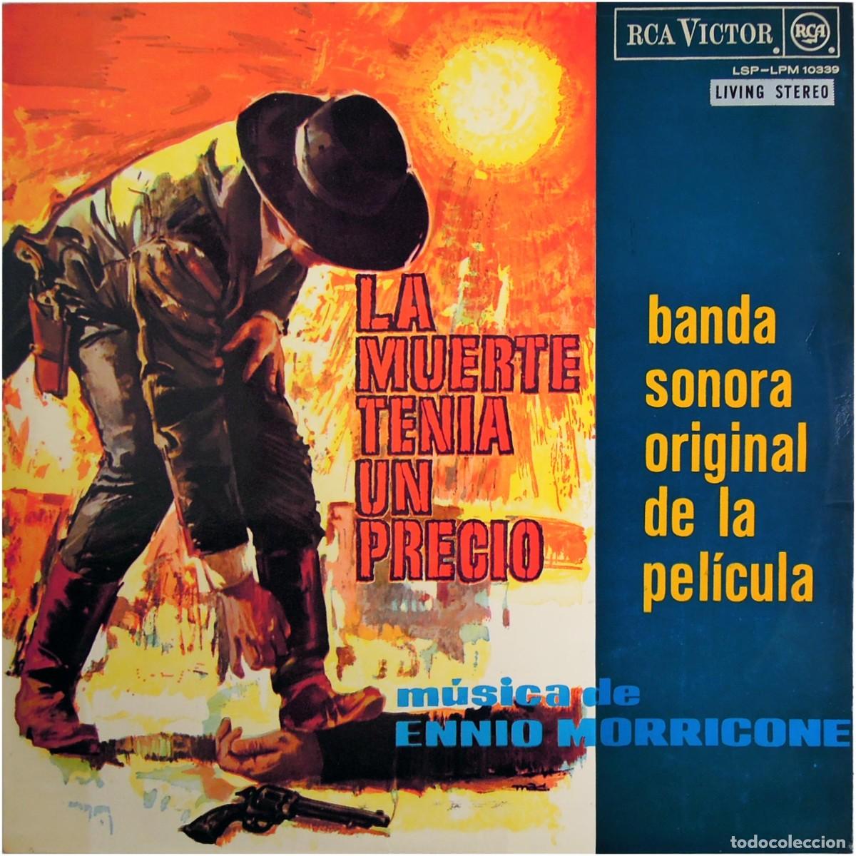 Discos de vinil: Ennio Morricone - La Muerte Ten&iacute;a Un Precio - LP Spain 1966 - RCA Victor LSP 10339 (1&ordf; ed.)- VG+/VG+