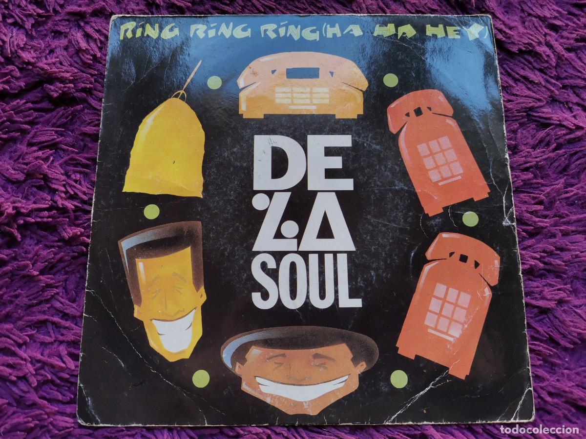 Discos de vinilo: De La Soul &ndash; Ring Ring Ring (Ha Ha Hey) Vinilo 7&rdquo; Single 1991 France 667111
