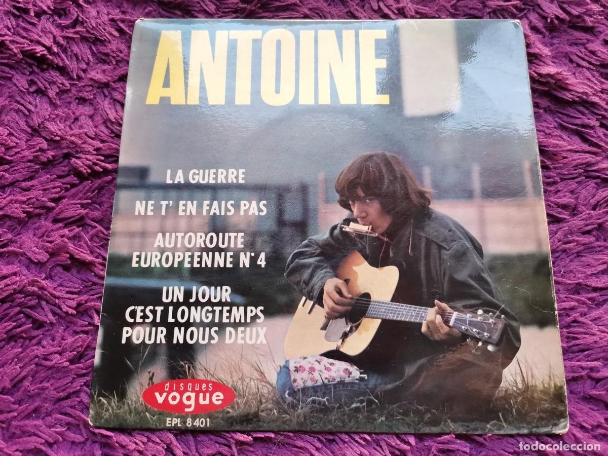 Discos de vinil: Antoine &ndash; La Guerre Vinilo 7&rdquo; EP 1965 France EPL 8 401