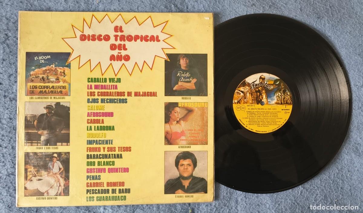 Discos de vinilo: Varios &rdquo;El disco tropical del A&ntilde;o&rdquo; cumbia colombiana en vinilo