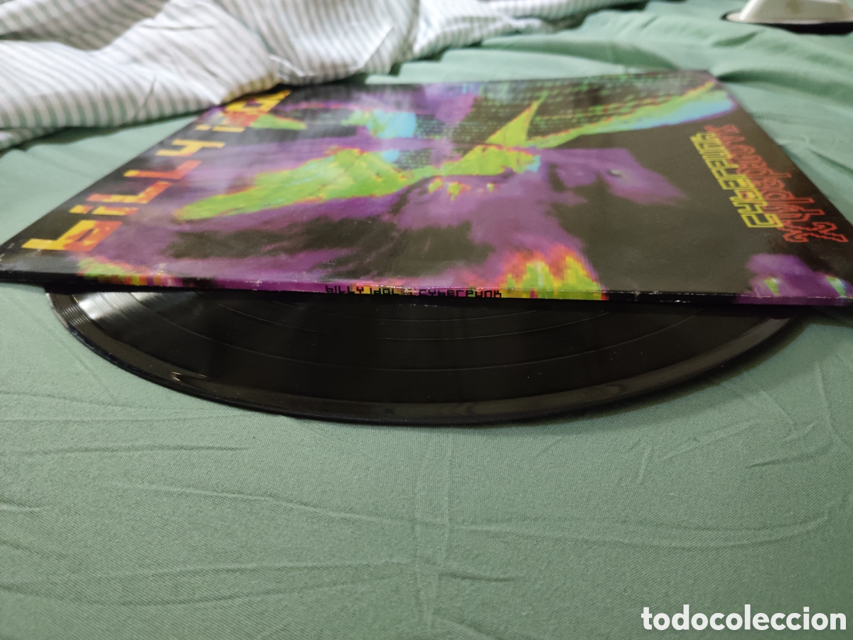 Discos de vinilo: Disco de vinilo Billy Idol &lrm; Cyberpunk LP - Foto 2